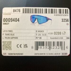 Team USA Oakley Blue Prizm Sunglasses